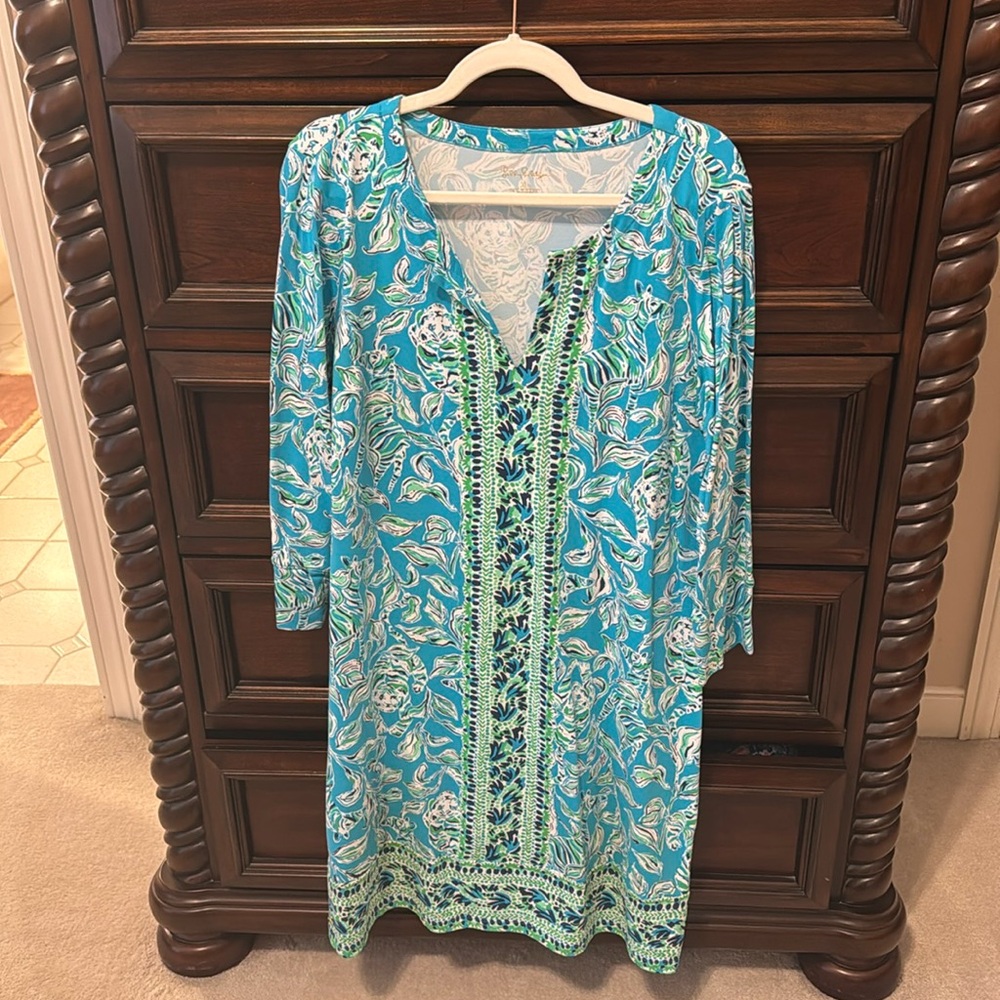Beautiful Vibrant Lilly Pulitzer Chilly Lilly Dress